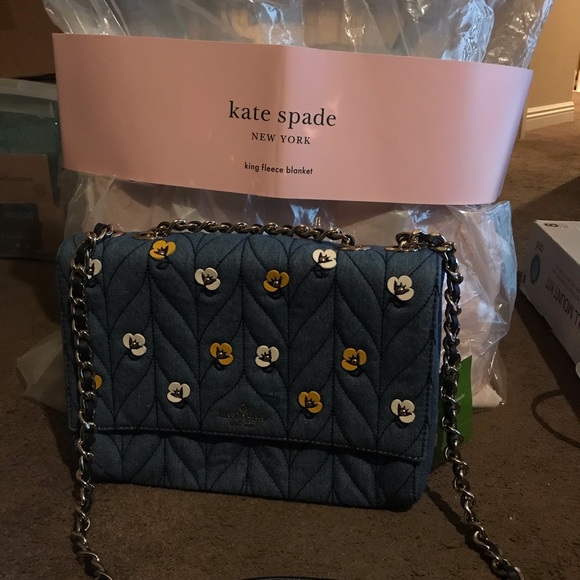 Kate Spade ♠️ Briar Lane Quilted Appliqué Bag (NWT) - Picture 11 of 16